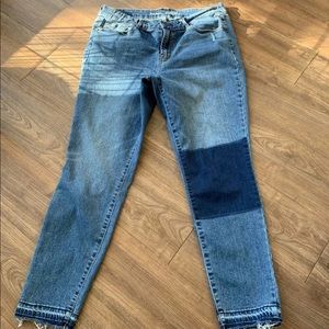 Patchwork Jeans Size 12